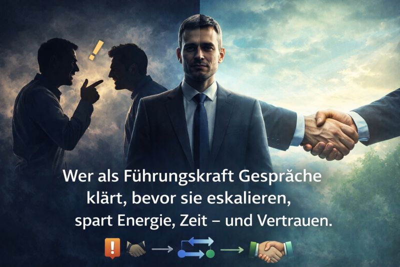 Konfliktmanagement Führungskraft: Klar führen statt eskalieren
