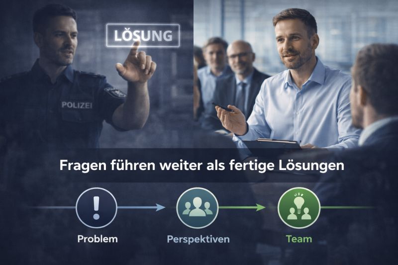 Führen durch Fragen: Klarheit statt Kontrolle