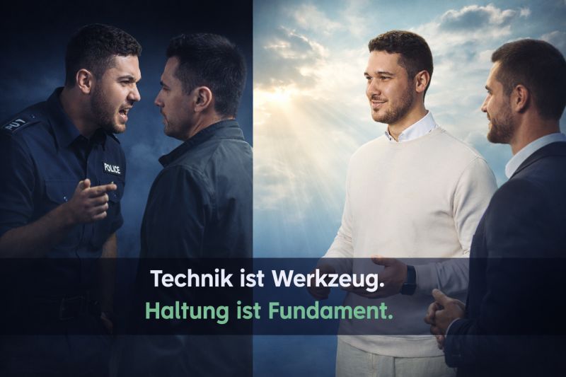 Haltung in Führung: Warum Technik nicht reicht