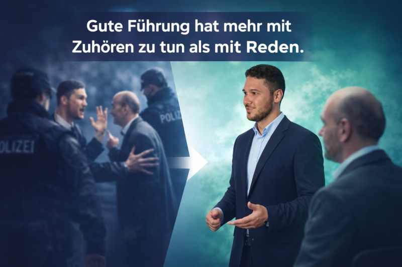 Führungskommunikation verbessern: Präsenz statt Redeanteil